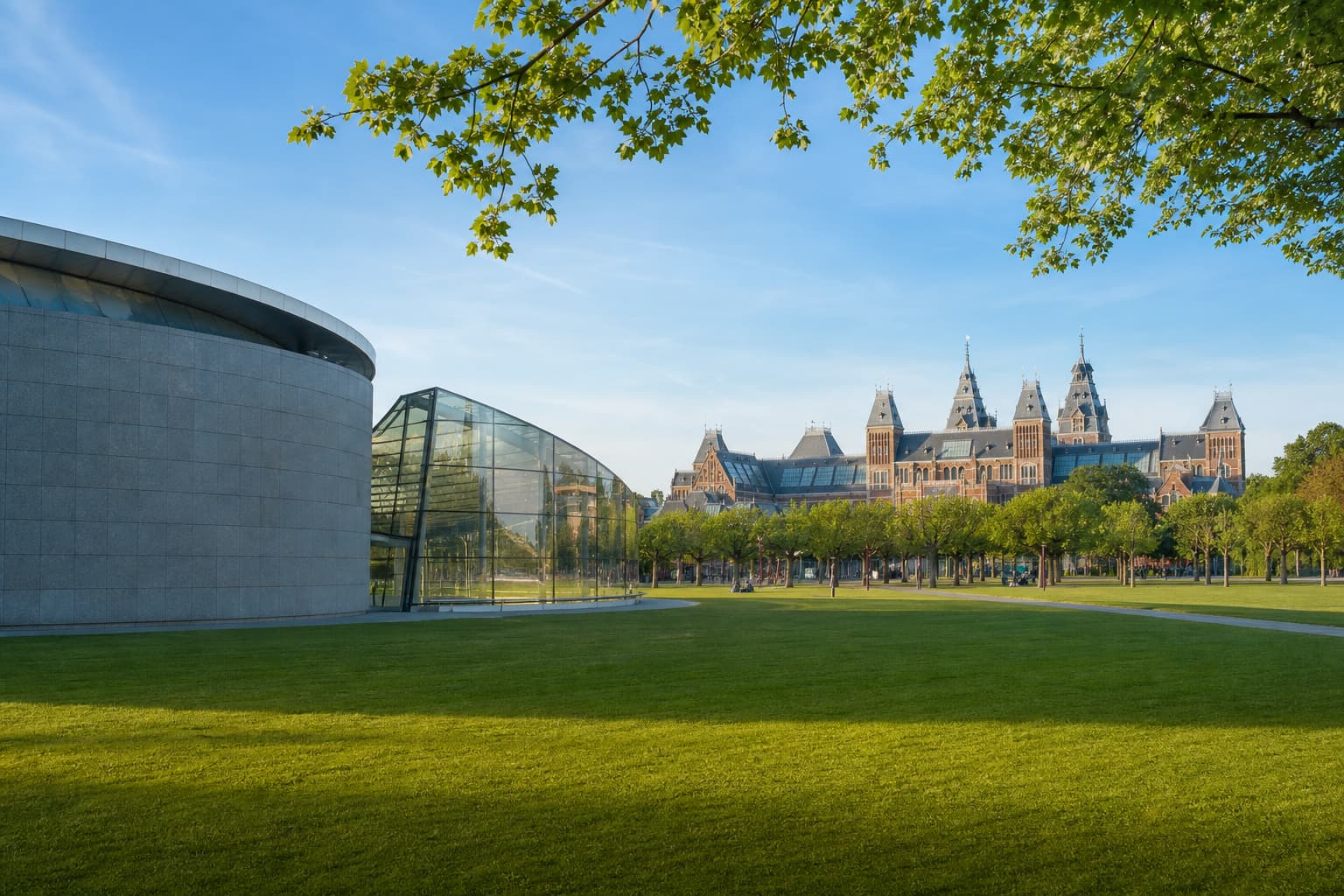 Museumplein in Amsterdam