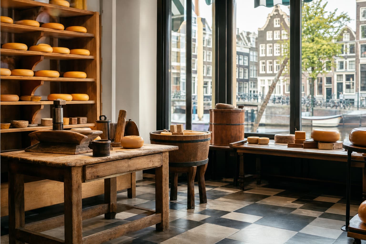 Amsterdam Cheese Museum in Amsterdam