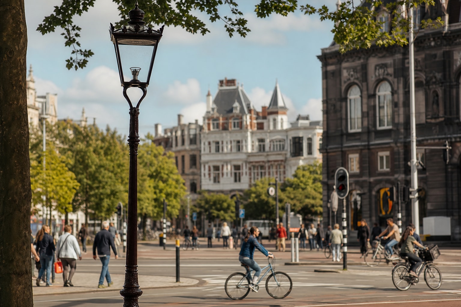 From City Gate to Cultural Hub at Leidse Square