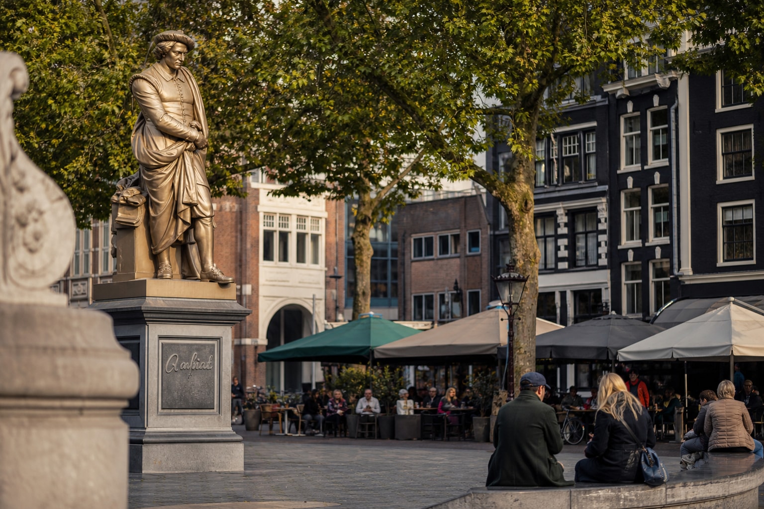A Square Through Time at Rembrandtplein