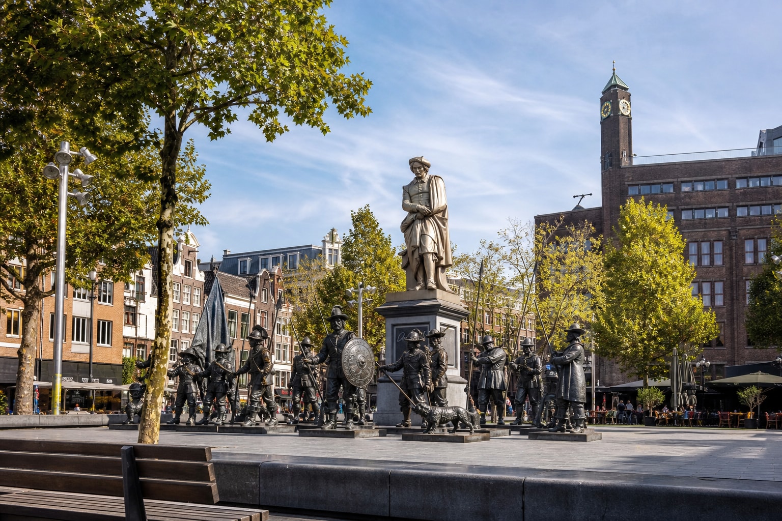 Square Landmarks at Rembrandtplein