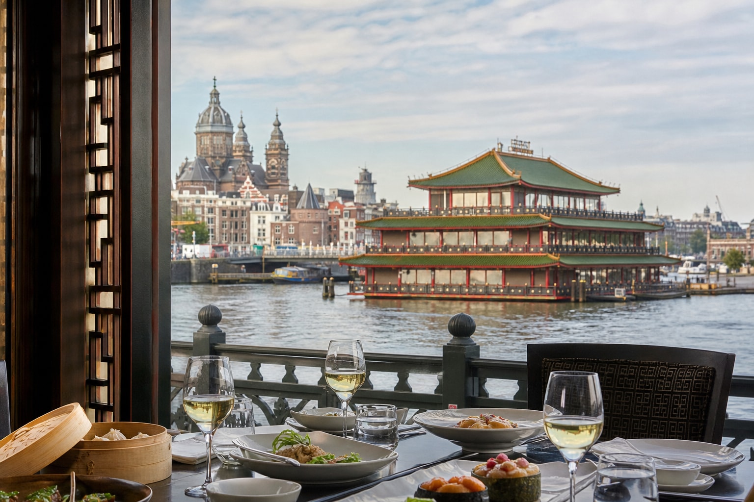 Culinary and Visual Delights at Sea Palace