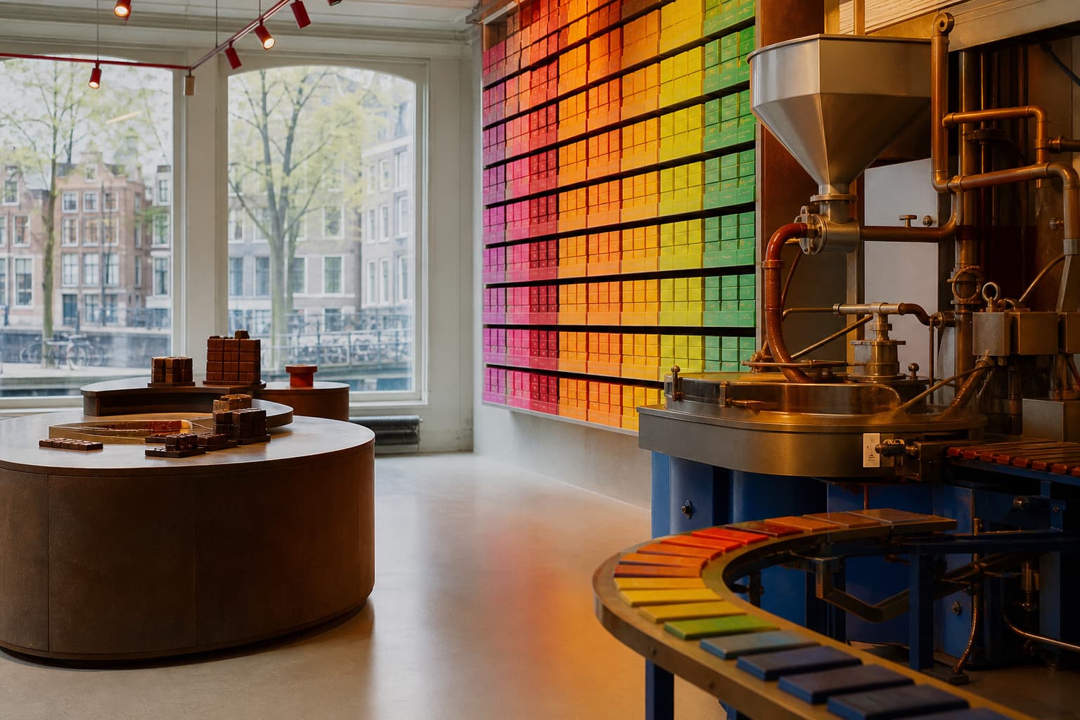 Tony's Chocolonely Superstore in Amsterdam
