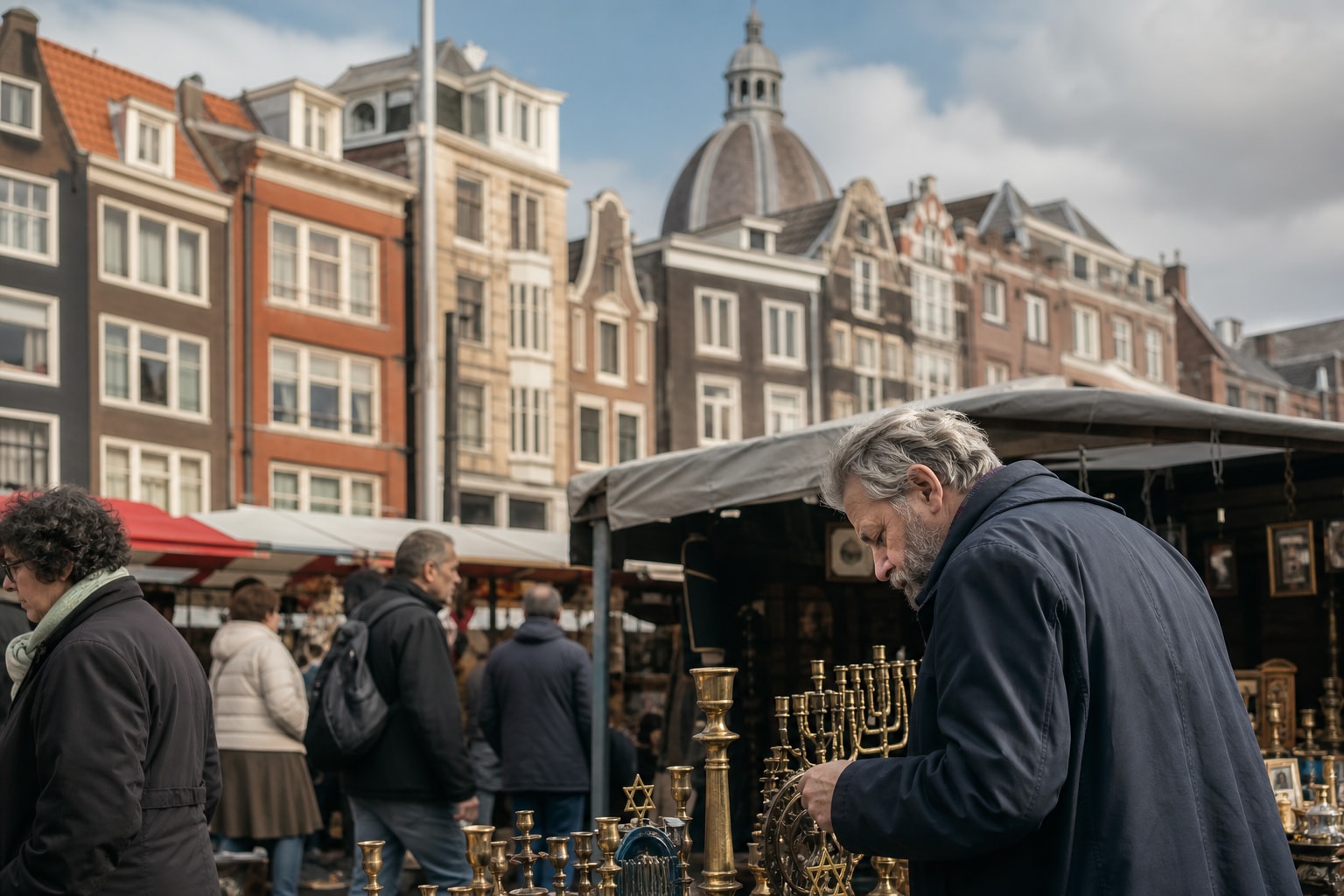 A Legacy in the Jewish Quarter at Waterlooplein Market