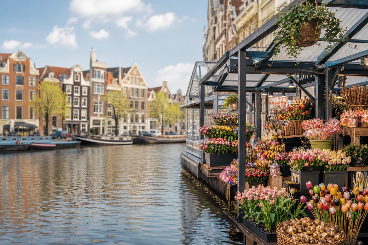Amsterdam Flower Market in Amsterdam