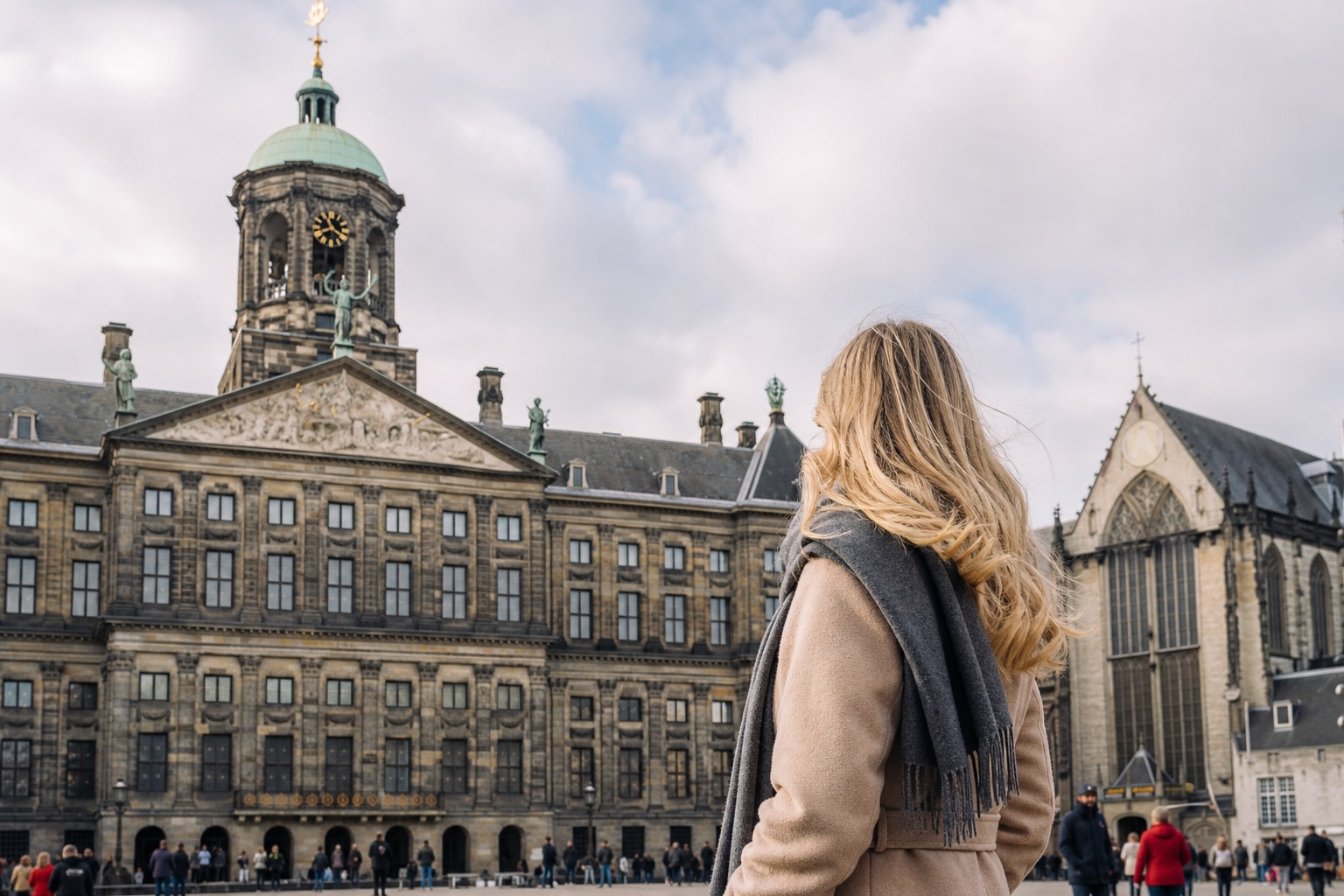 Landmarks of the Dam at Dam Square