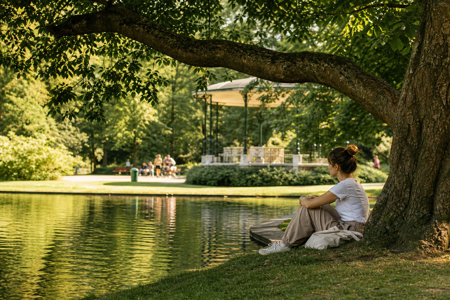 From Nieuwe Park to Vondelpark at Vondelpark