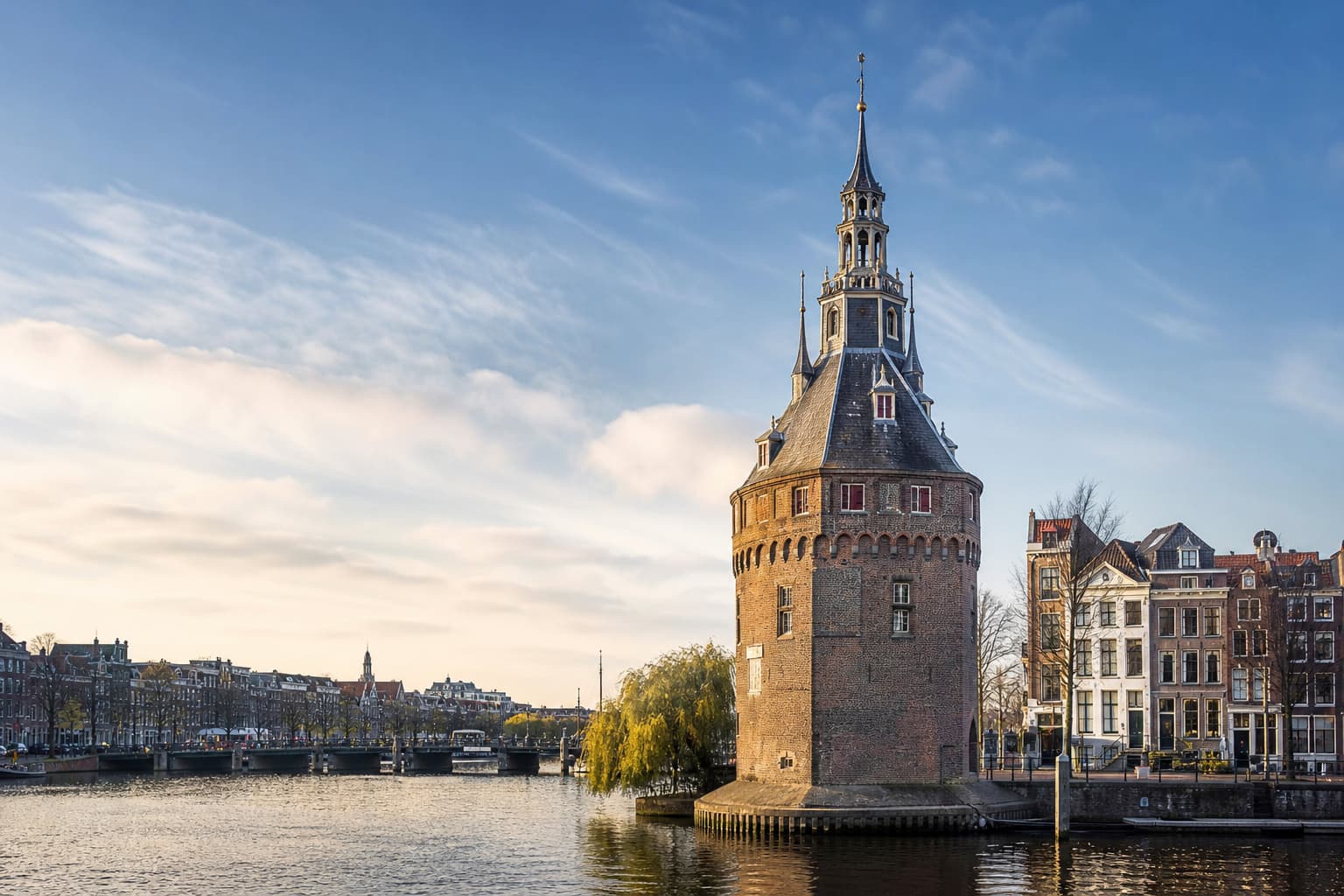 Weeping Tower in Amsterdam